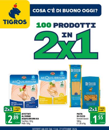 Volantino Tigros - Tigros valido dal 13/10 al 27/10 - pagina 1