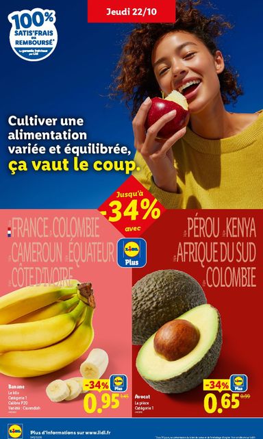 Catalogue Lidl - Lidl valable dès le 22/10 au 28/10 - page 2