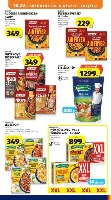 Akciós újság Aldi - Aldi érvényes 10.29.-tól 11.04.-ig - 17 oldal