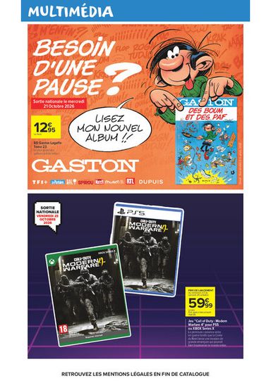Catalogue Carrefour Market - Carrefour Market valable dès le 20/10 au 01/11 - page 57