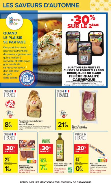 Catalogue Carrefour - Carrefour valable dès le 13/10 au 26/10 - page 16