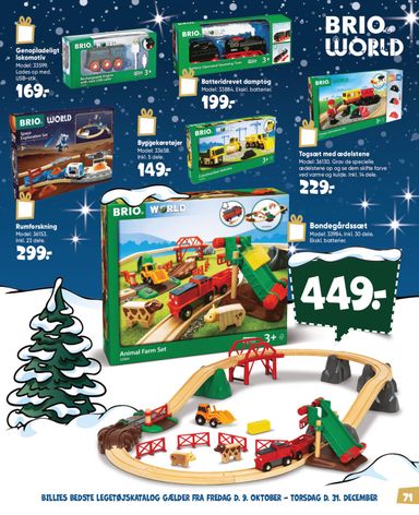 Brochurer Bilka - Bilka - Billies bedste legetøjskatalog gyldig fra 09.10. til 31.12. - side 71