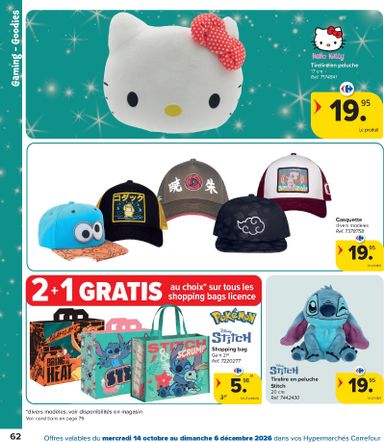 Folder Carrefour - Carrefour - Catalogue Jouets van 14/10 tot 06/12 - side 62