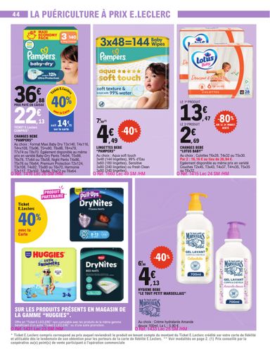 Catalogue E.Leclerc - E.Leclerc valable dès le 27/10 au 07/11 - page 44