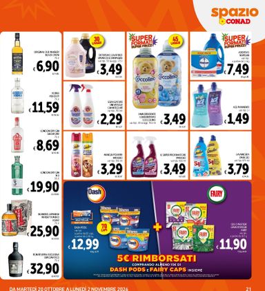 Volantino Spazio Conad - Spazio Conad - Super Formati Super Prezzi valido dal 20/10 al 02/11 - pagina 21