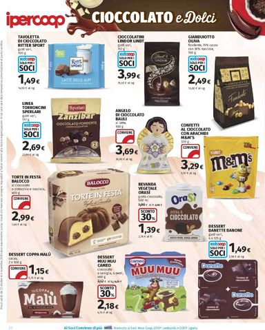 Volantino Ipercoop - Ipercoop valido dal 22/10 al 04/11 - pagina 20