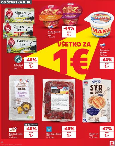 Leták Kaufland - Kaufland od 08.10. do 14.10. - strana 38