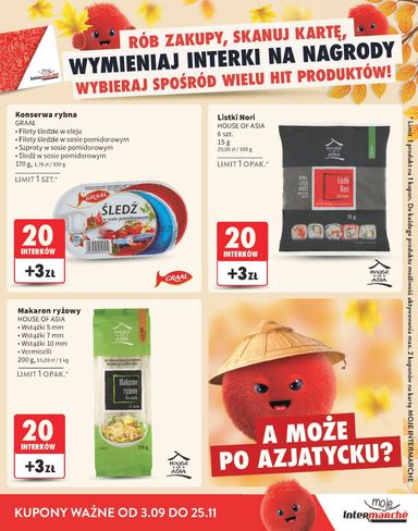 Gazetka Intermarché - Intermarché - Katalog interki od 03.09. do 25.11. - strona 9