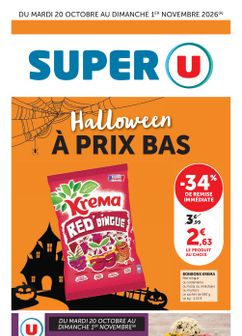 Super U - Halloween à prix bas