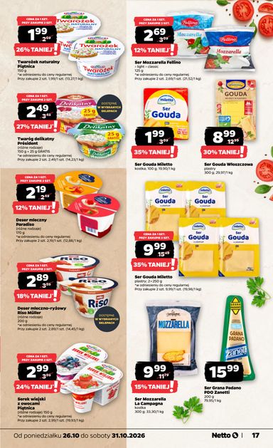 Gazetka Netto - Netto - Food od 26.10. do 31.10. - strona 17