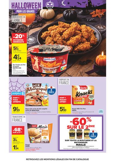 Catalogue Carrefour Market - Carrefour Market valable dès le 20/10 au 01/11 - page 18