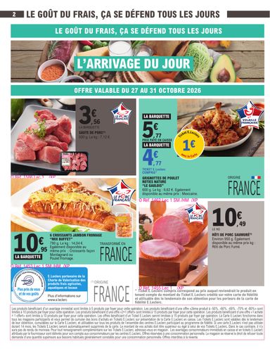Catalogue E.Leclerc - E.Leclerc - Express valable dès le 27/10 au 07/11 - page 2