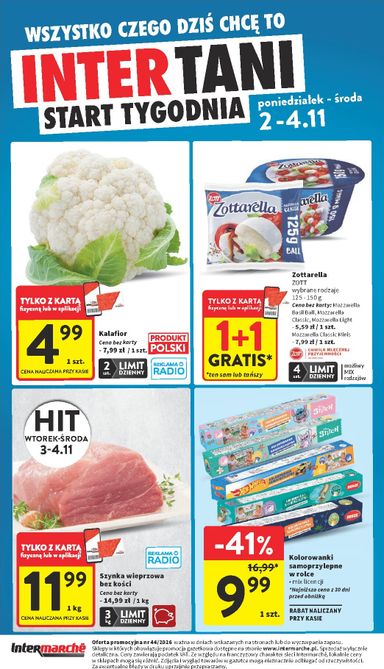 Gazetka Intermarché - Intermarché od 29.10. do 04.11. - strona 44