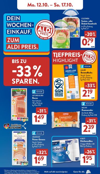 Prospekt ALDI Süd - ALDI SÜD gültig ab 12.10. bis 17.10. - seite 10