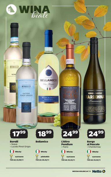 Gazetka Netto - Netto - Mocna kolekcja wina od 26.10. do 07.11. - strona 9
