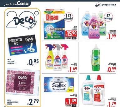 Volantino Decò - Decò - Supermercati/Maxistore Lipari valido dal 23/10 al 02/11 - pagina 26