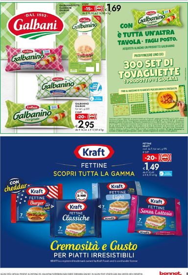 Volantino Bennet - Bennet - Offerte Extra valido dal 22/10 al 04/11 - pagina 5
