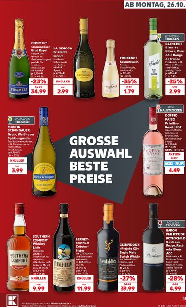 Leták Kaufland Německo - Kaufland Německo od 26.10. do 31.10. - strana 41