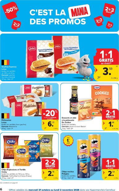 Folder Carrefour - Carrefour Hypermarchés van 21/10 tot 02/11 - side 6