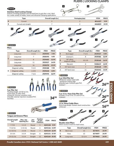 Flyer Princess Auto - Princess Auto - Hand Tools valid since 04-21 until 12-31 - page 47