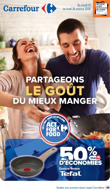 Catalogue Carrefour - Carrefour - Le Chef C'est Moi valable dès le 13/10 au 26/10 - page 1