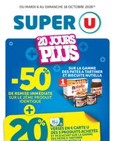 Catalogue Super U de du mardi 06/10
