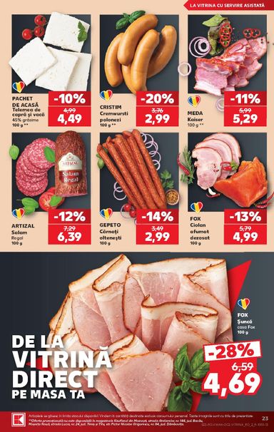 Catalogul Kaufland - Kaufland de la 28.10. până la 03.11. - pagina 23