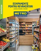 Metro - Echipamente pentru magazinul tău valabil de joi 01.10.2026