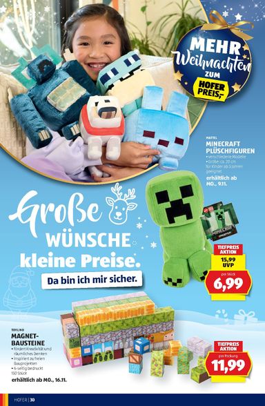 Leták Hofer Rakúsko - Hofer Rakúsko - Unser Weihnachtskatalog od 30.10. do 31.12. - strana 30