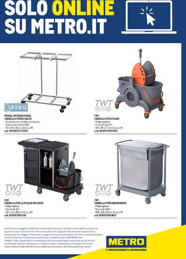 Volantino METRO - Metro - Catalogo Detergenza valido dal 04/06 al 04/06 - pagina 65