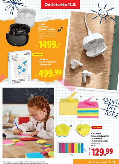 Katalog Lidl - Lidl - Back to school od 30.07 do 31.10 - strana 41