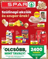 Spar akciós újság, érvényes csütörtöktől 10.08.