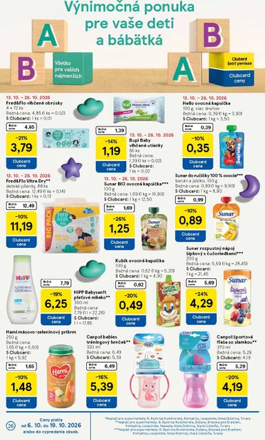 Leták Tesco - Tesco supermarket od 14.10. do 20.10. - strana 26