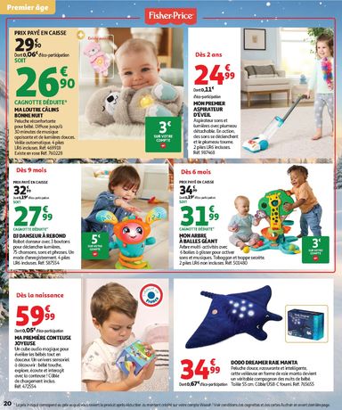 Folder Auchan - Auchan - Jouets de Noël van 16/10 tot 06/12 - side 20