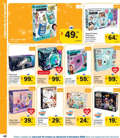 Folder Carrefour - Carrefour - Catalogue Jouets van 14/10 tot 06/12 - side 48