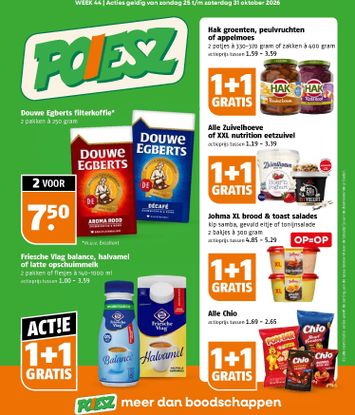 Folder Poiesz - Poiesz van 25-10 tot 31-10 - side 1