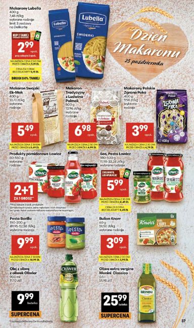 Gazetka Delikatesy Centrum - Delikatesy Centrum od 22.10. do 28.10. - strona 37