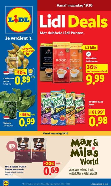 Folder Lidl - Lidl van 19-10 tot 25-10 - side 1