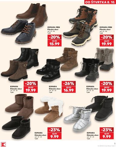 Leták Kaufland - Kaufland - Spotrebné zboží od 08.10. do 14.10. - strana 5