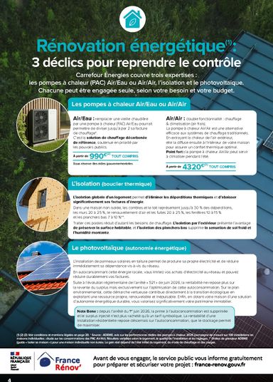 Catalogue Carrefour - Carrefour - Livre Blanc 2026 Energies valable dès le 22/09 au 31/10 - page 4