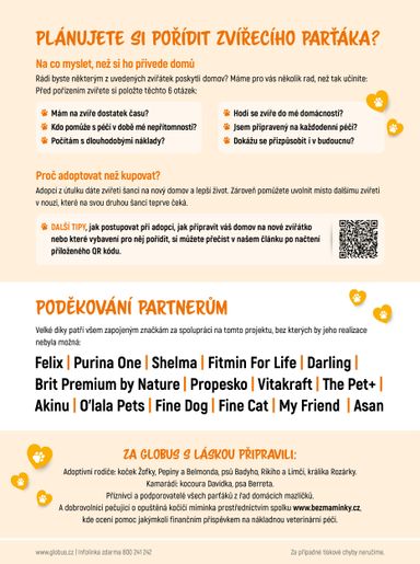 Leták Globus - Globus - Adoptujte kamaráda od 06.09. do 31.10. - strana 18
