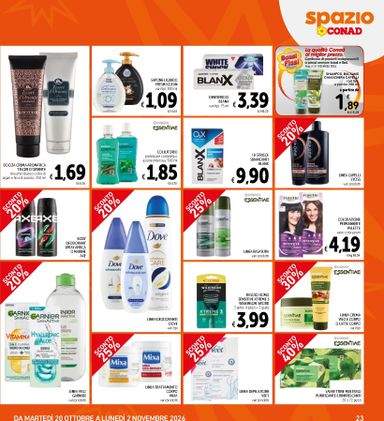 Volantino Spazio Conad - Spazio Conad - Super Formati Super Prezzi valido dal 20/10 al 02/11 - pagina 23