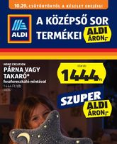 Aldi - Középső sor termékei, érvényes csütörtöktől 2026.10.29.