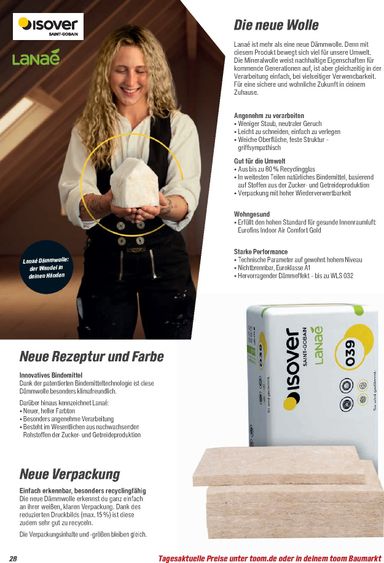 Prospekt toom - Toom - Baustoffe & Bauelemente gültig ab 01.03. bis 31.12. - seite 28