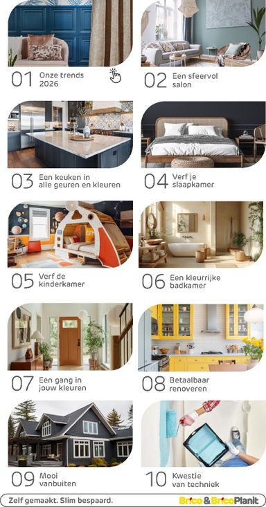 Folder Brico - Brico - Verf Magazine van 19/05 tot 31/12 - side 3