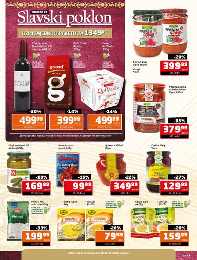 Katalog Gomex - Gomex - Kad se slavi nek' se prepričava od 26.10 do 22.11 - strana 4