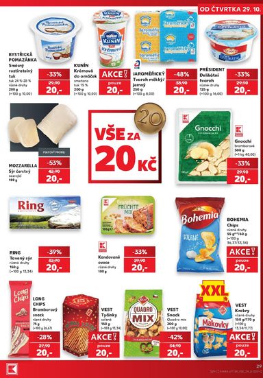 Leták Kaufland - Kaufland - Kolín od 29.10. do 03.11. - strana 29