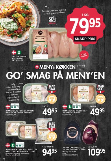 Brochurer Meny - Meny gyldig fra 23.10. til 29.10. - side 12