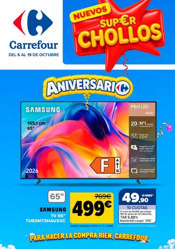 Folleto Carrefour - Carrefour - Nuevos Chollos del 06/10 al 19/10 - página 1