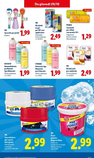 Volantino Lidl - Lidl valido dal 29/10 al 04/11 - pagina 33